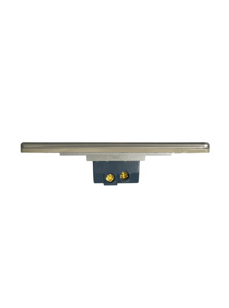 Interruptor Sencillo Acero Inoxidable 