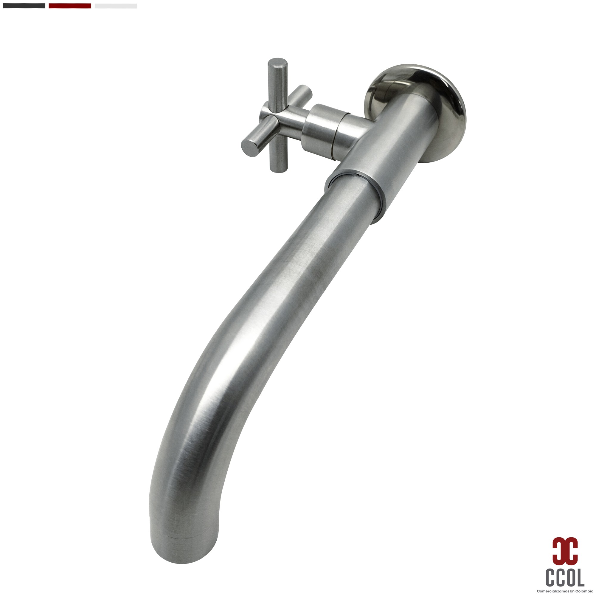 Combo Lavamanos Redondo + Griferia Mezclador Inox C1415