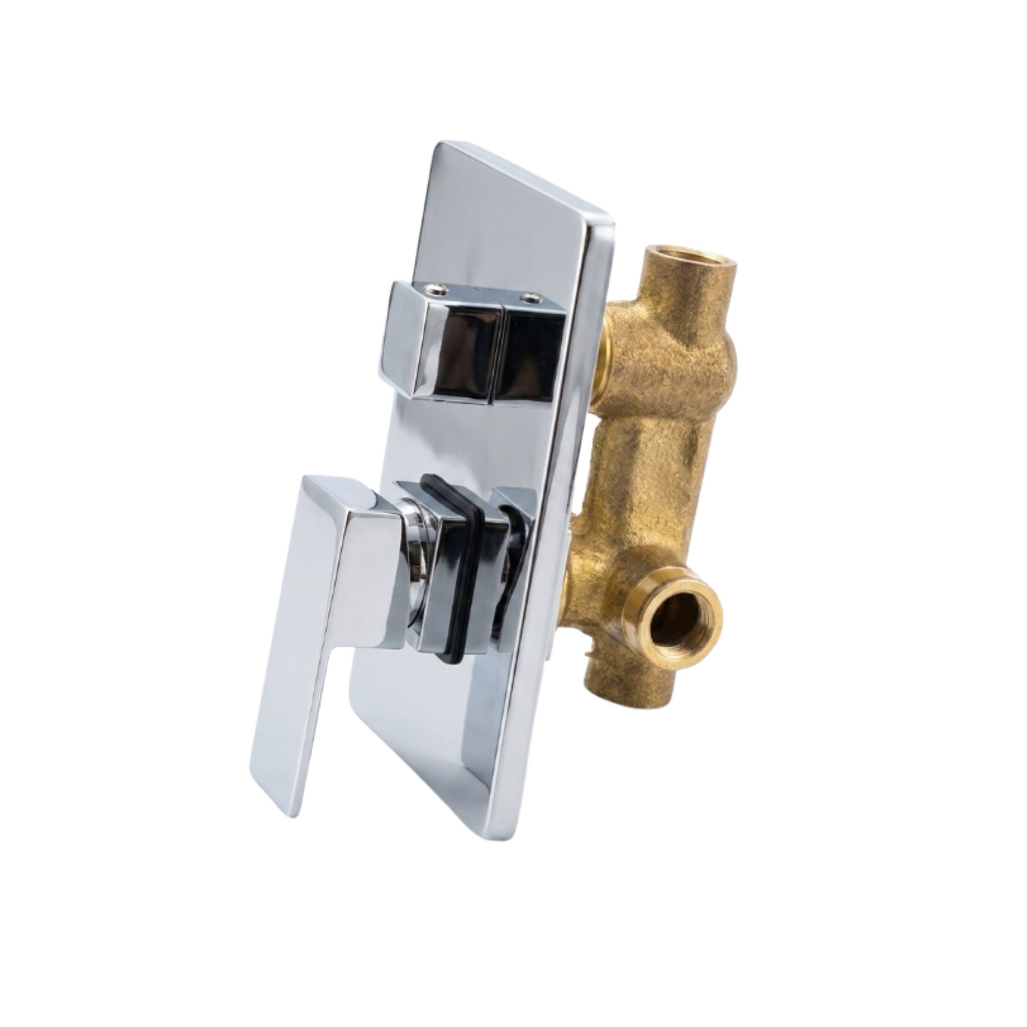 Mezclador Monocontrol Desviador Cromado