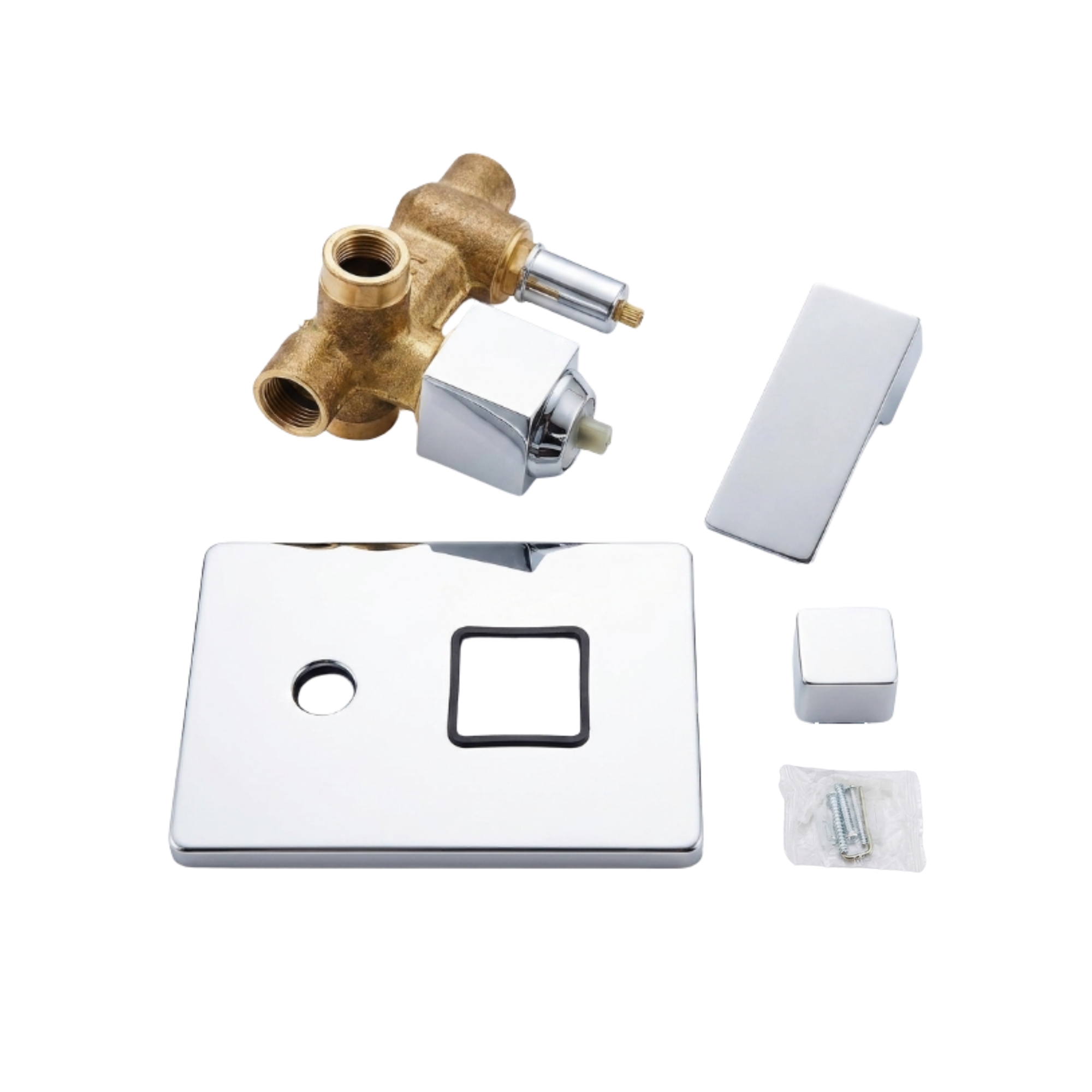 Mezclador Monocontrol Desviador Cromado