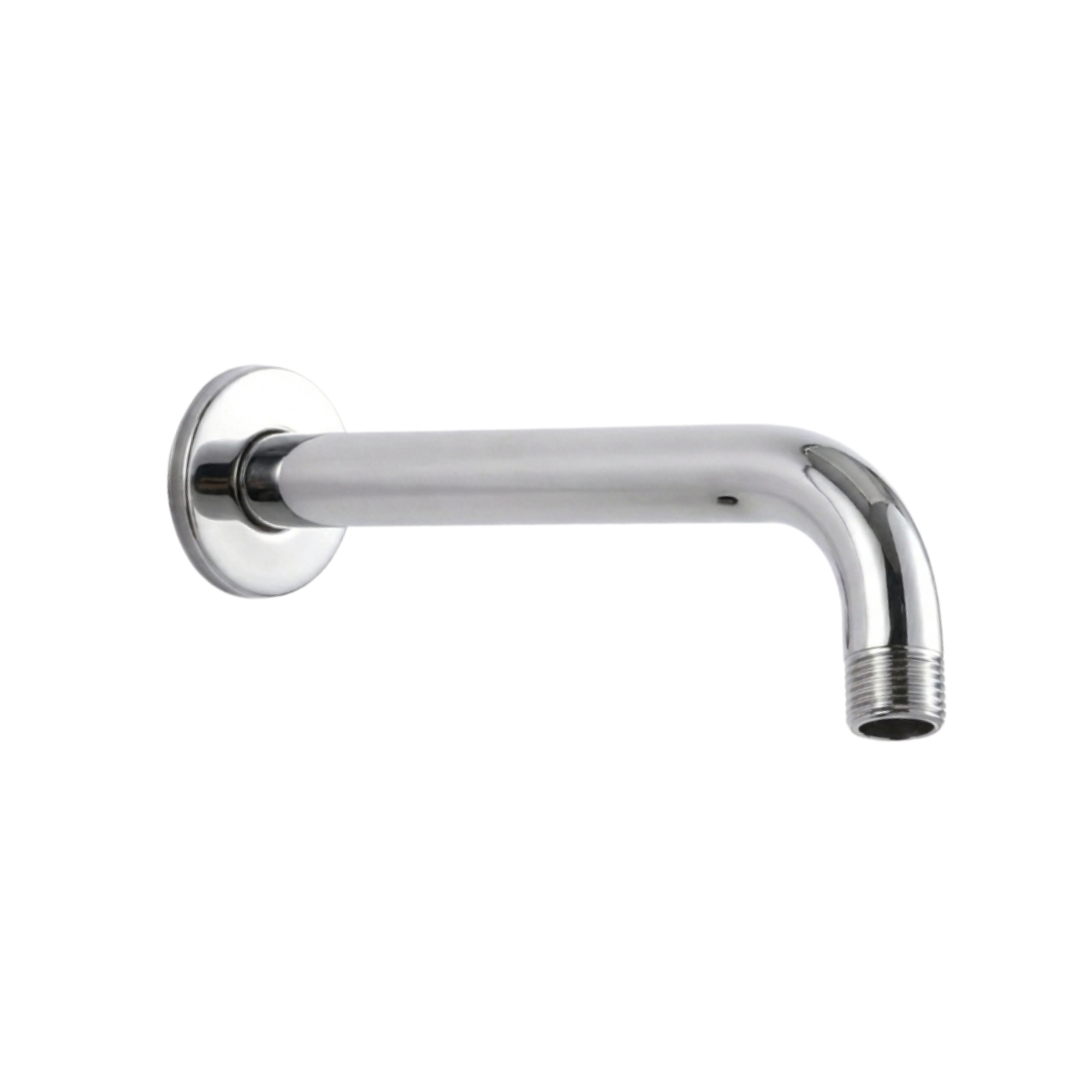 Brazo Cilindrico Metalico A Muro Acabado Satinado