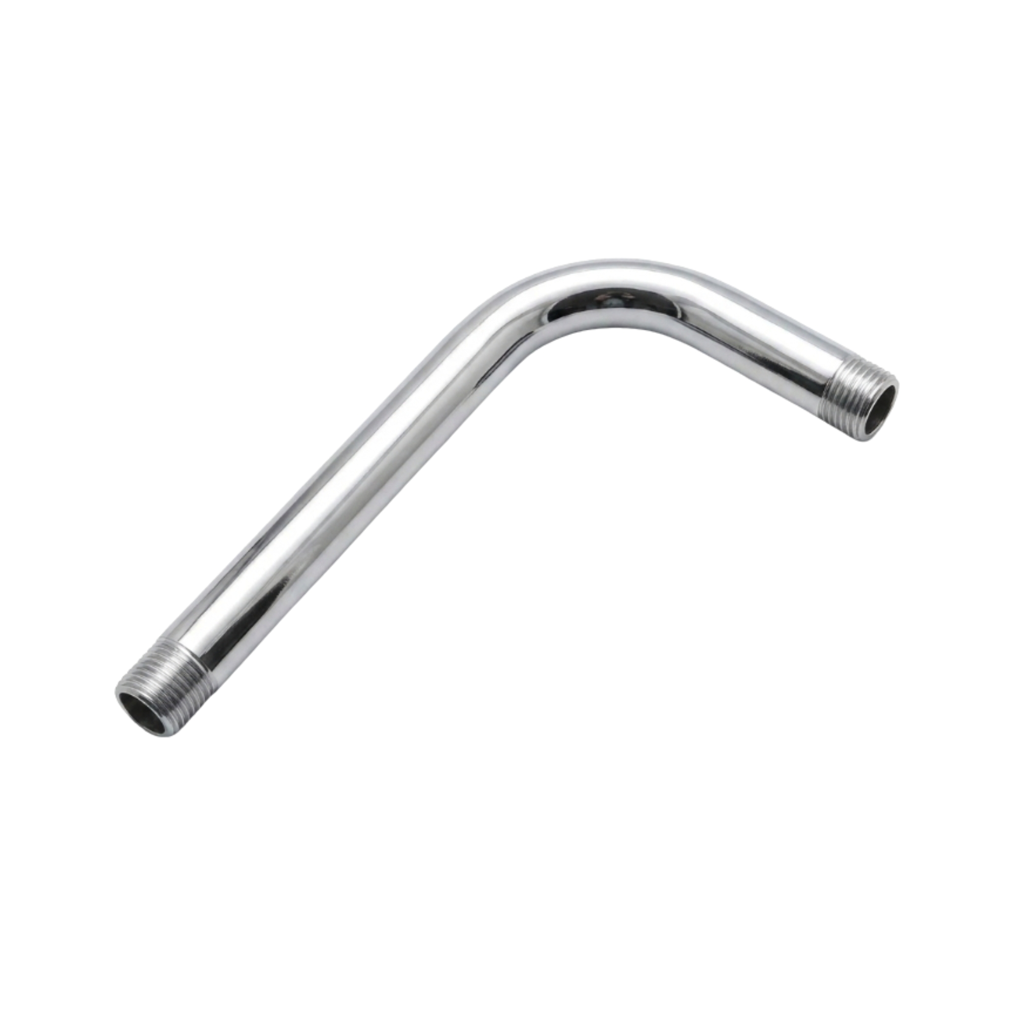 Brazo Cilindrico Metalico A Muro Acabado Satinado