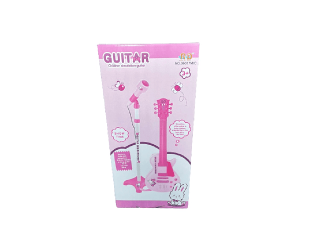 GUITARRA INFANTIL ROSADA 