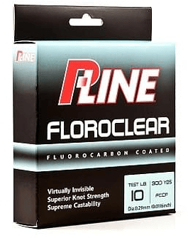 Fio P-Line Floroclear Fluorocarbon Coated Line 