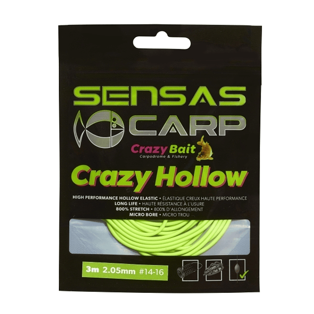 Elastico Sensas Crazy Hollow 2.05mm