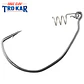 Anzois Eagle Claw Trokar Magnum Swimbait Platinum Chrome - Thumbnail 2