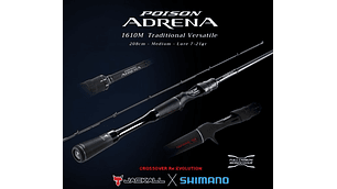 Cana Shimano Adrena Casting 1610M 2,08m 6'10