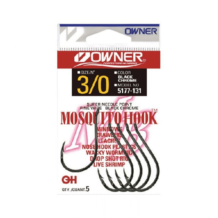 Anzois Owner - Mosquito Hook 5177  1