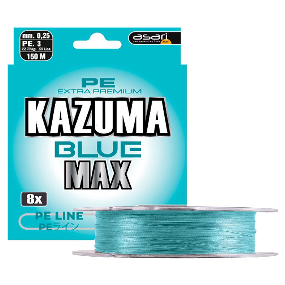 Fio Asari multifilamento 8x Blue Max  1