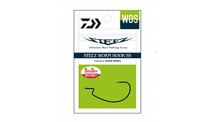 Anzois Daiwa Steez Worm Hook SS WOS 
