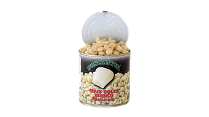 Milho LineaEffe Pescaviva Lata 160gr Natural Branco 