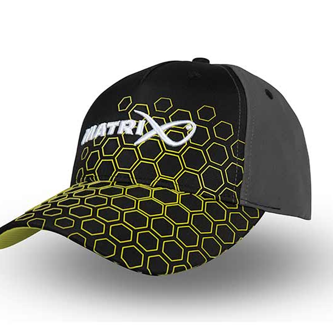 Boné Matrix Hex Print Baseball cap - Cinza  1