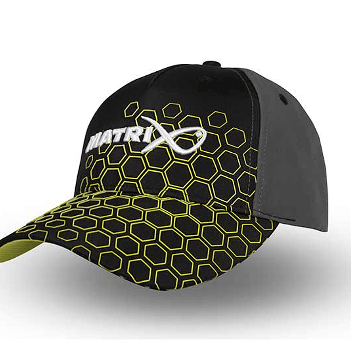 Boné Matrix Hex Print Baseball cap - Cinza  1