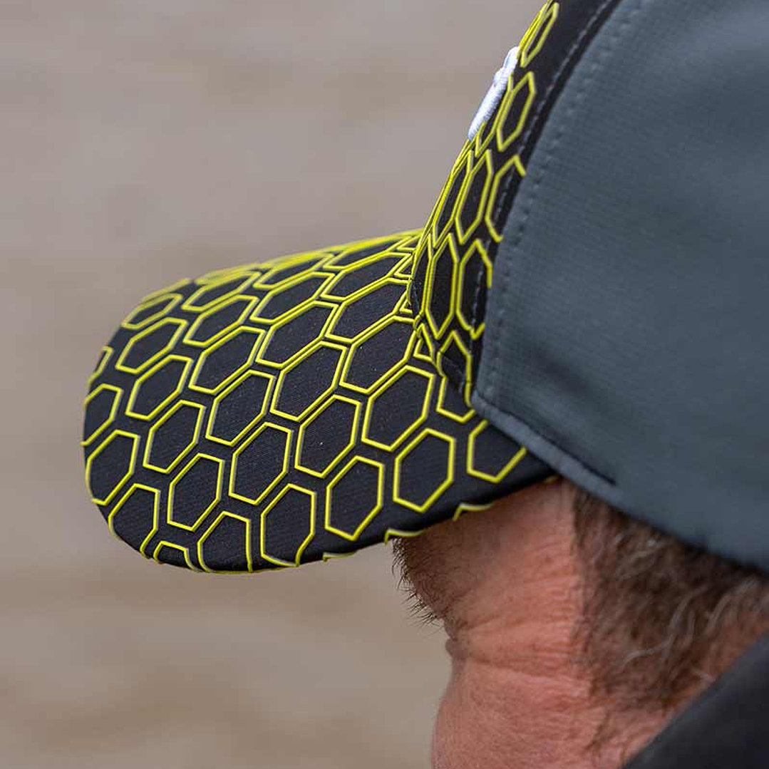 Boné Matrix Hex Print Baseball cap - Cinza  3