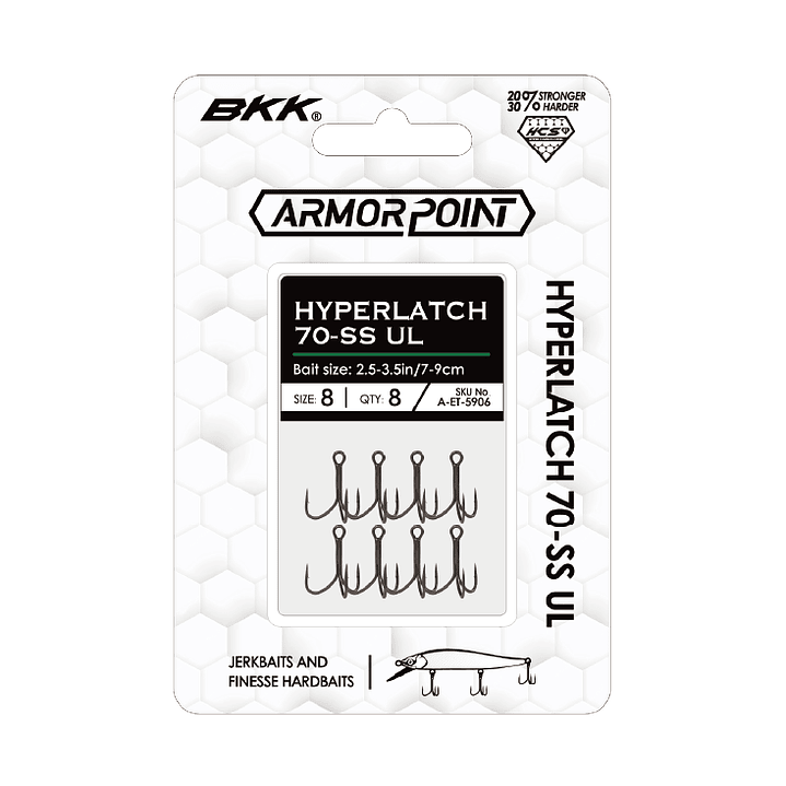 Fateixas BKK HyperLatch 70ss - T.8 1