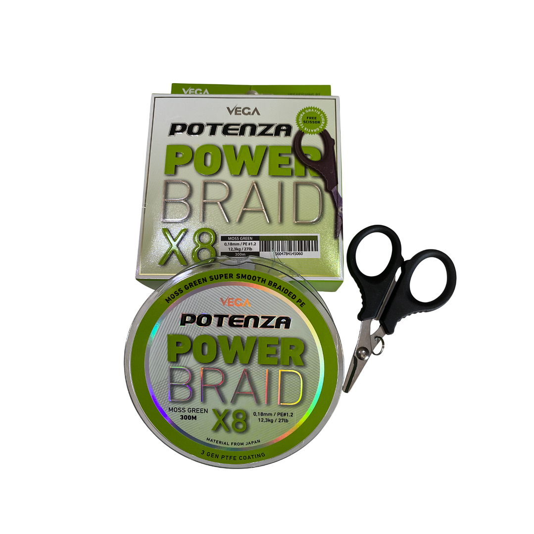 Fio Vega Potenza Power Braid X8 -300M 1