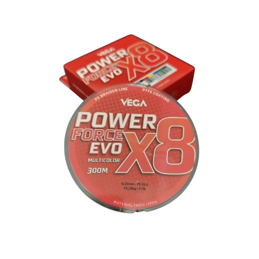 Fio Vega Power Force x8 Multicolor - 300M 1