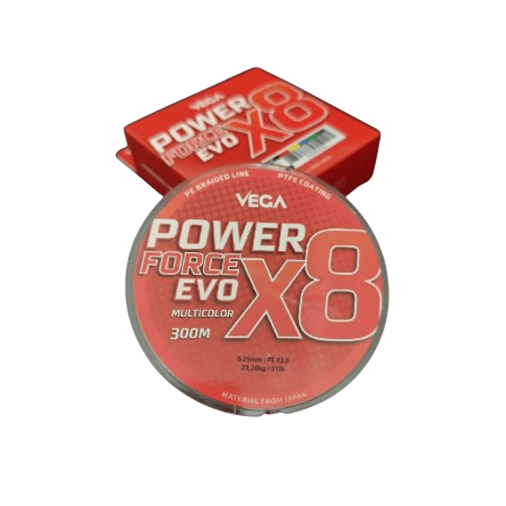 Fio Vega Power Force x8 Multicolor - 300M 1