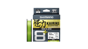 Fio Shimano Kairiki 8+ 300M Green