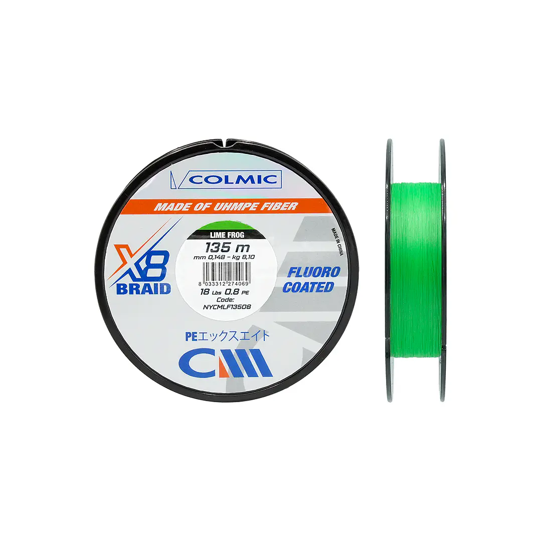 Fio CMX - 8 - Lime Frog 150mts + Tesoura (oferta) 1