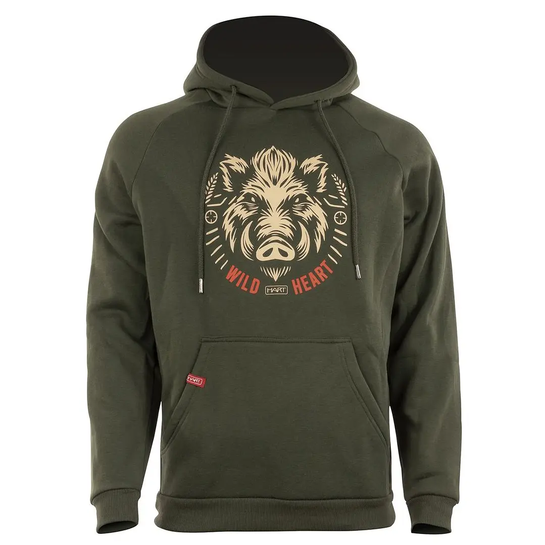 Hoodie Hart Branded-h Wild Heart - Wildboar 1