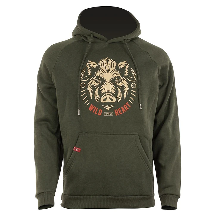 Hoodie Hart Branded-h Wild Heart - Wildboar 1