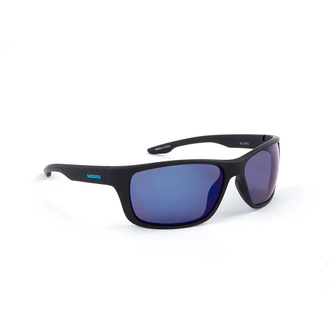Óculos Shimano Antares - Matte Black & Lente Azul  1