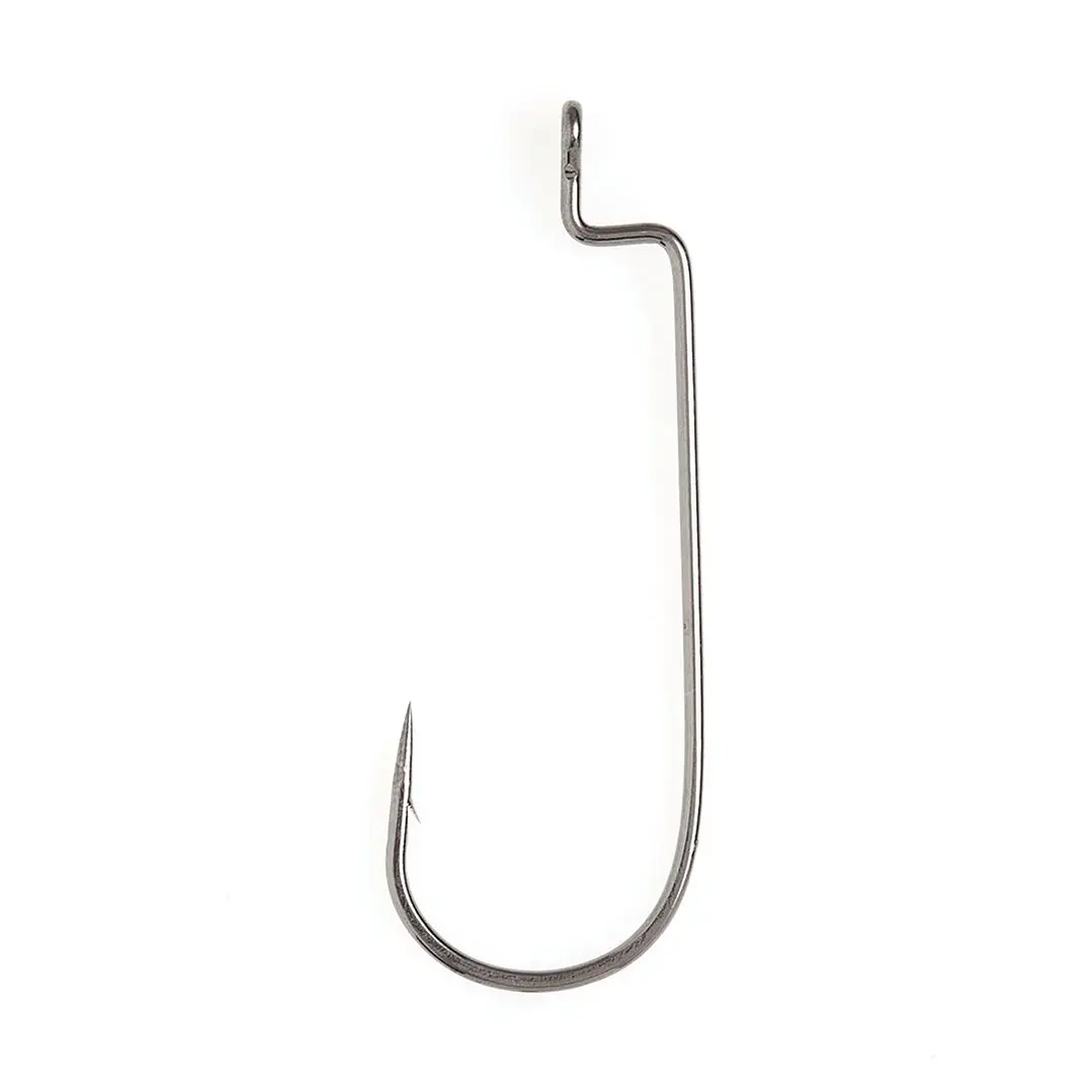 Anzóis Eagle Claw Lazer Value Series Round Blend Worm Hook Platinum 1