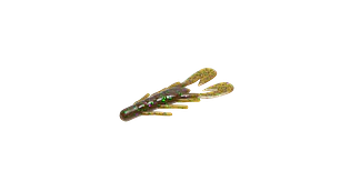 Amostra Ultravibe Speed Craw - Green Pump Purple Green