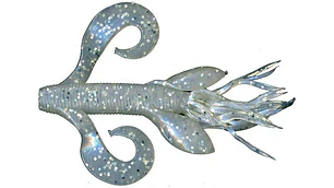 Amostra Yamamoto Kreature . Blue Pearl/Silver Flake
