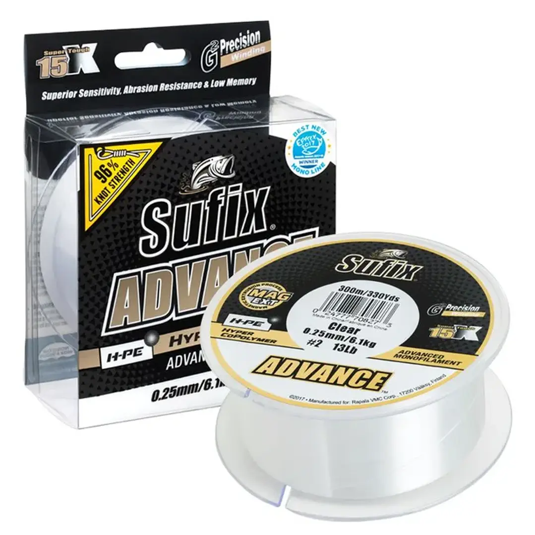 Fio Sufix Advance Clear 300M 1