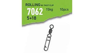 Destorcedor 7062 - Roll w/ fast flip 6+15 c/10 (14kg)