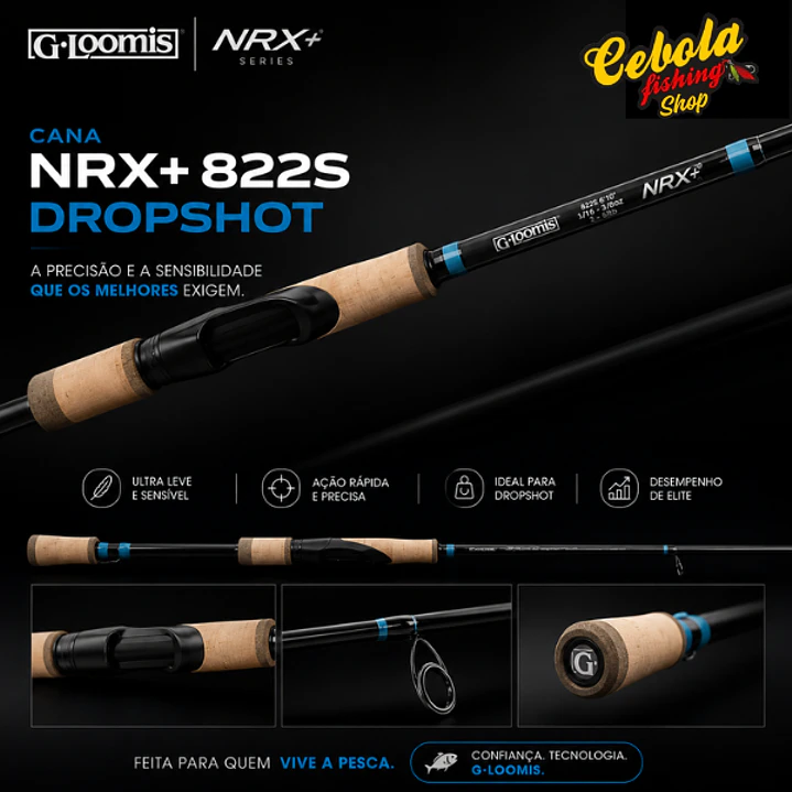 Cana G.Loomis NRX+ Dropshot 822s 6'10