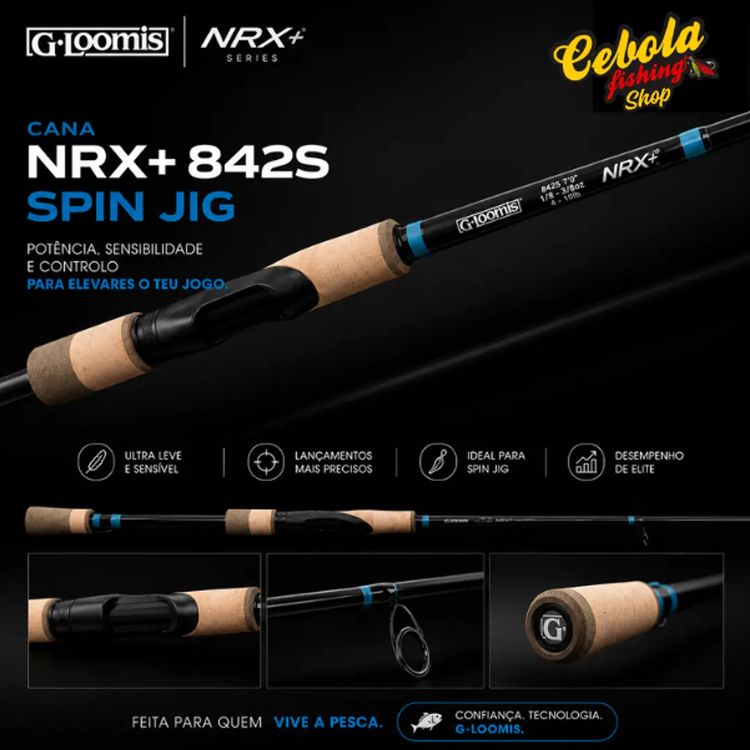 Cana G-Loomis NRX+ Spin Jig 842S 7'0