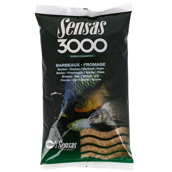 Engodo Sensas 3000 Barbeau Fromage 1