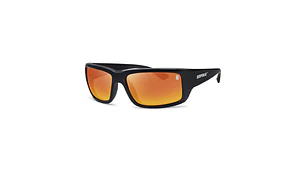 ÓCULOS DE SOL RAPALA AMBERJACK PRETO FOSCO COM LENTES ESPELHADAS VERMELHAS 