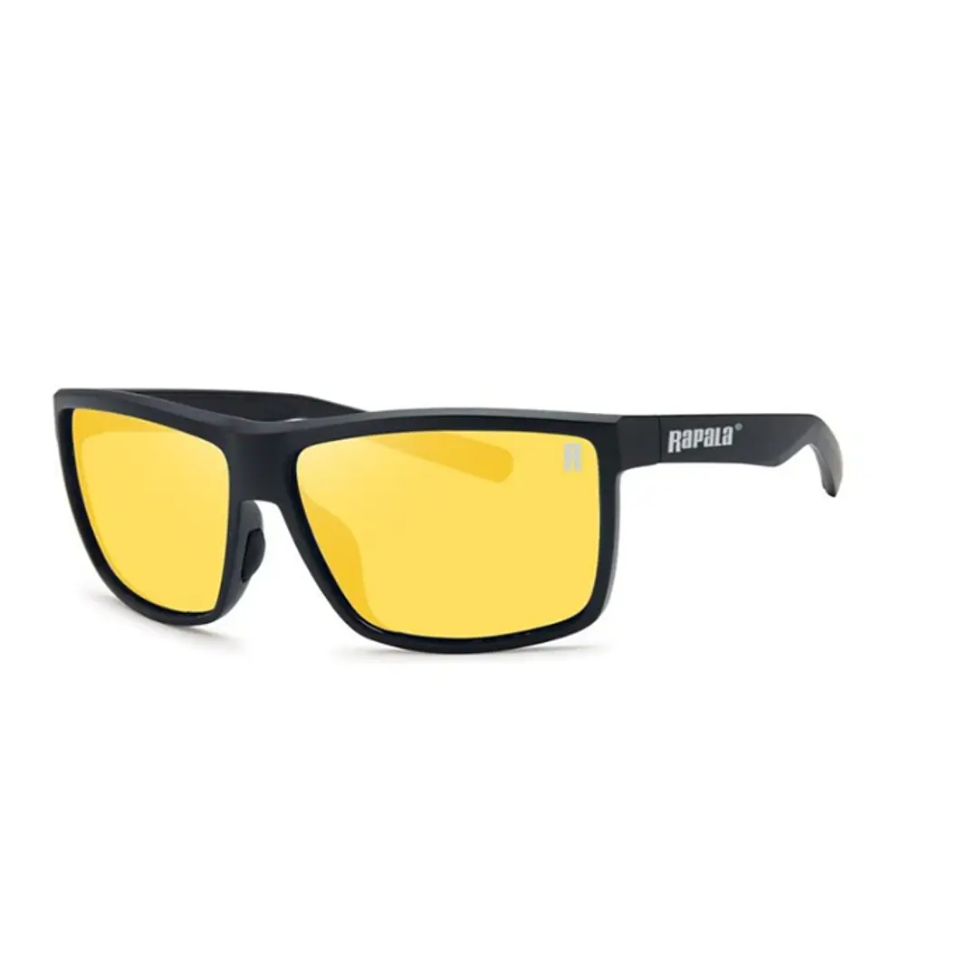 ÓCULOS POLARIZADOS RAPALA ROCKFISH - PRETO E AMARELO 1