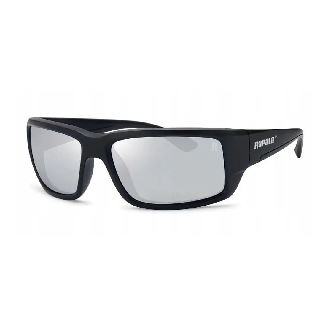 ÓCULOS POLARIZADOS RAPALA AMBERJACK MATTE BLACK SILVER 1