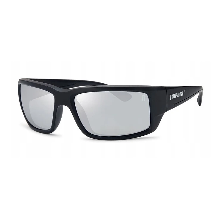 ÓCULOS POLARIZADOS RAPALA AMBERJACK MATTE BLACK SILVER 1
