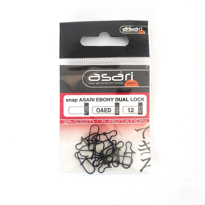 SNAP  B/12 ASARI EBONY DUAL LOCK nº 1 1
