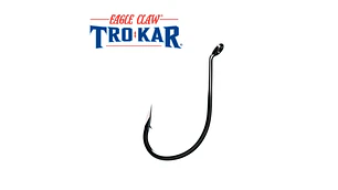 Anzois Eagle Claw Trokar Drop Shot Hook Platinum Chrome 1 