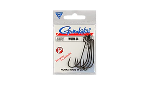 Anzois Gamakatsu 34 Worm Hook 