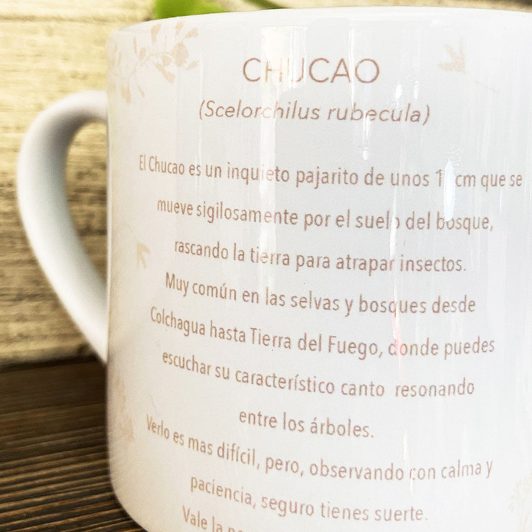 Tacita café Colección Pajaritos - Chucao 4