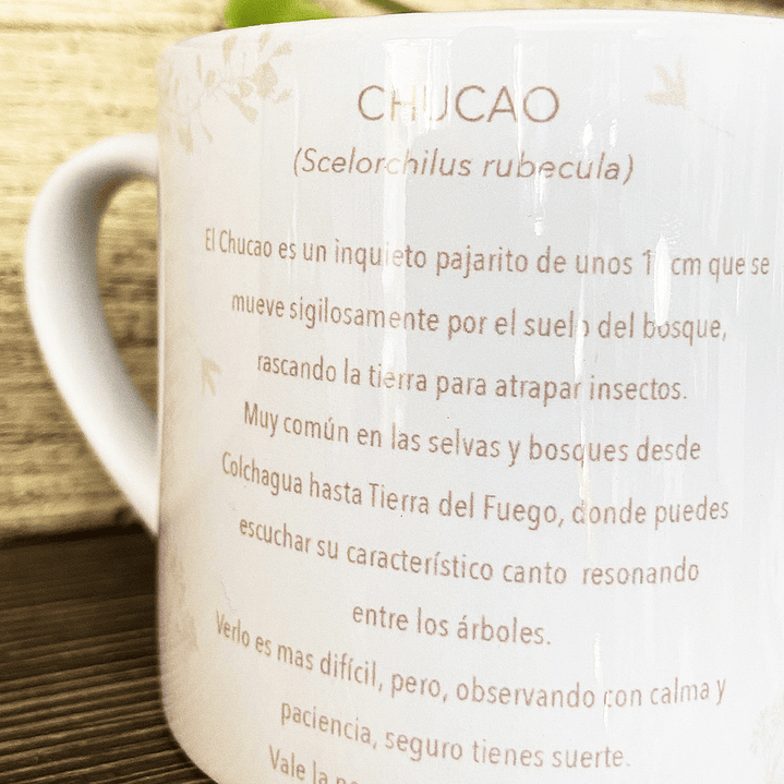 Tacita café Colección Pajaritos - Chucao 4