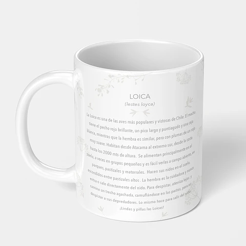 Tazón Colección Pajaritos - Loica