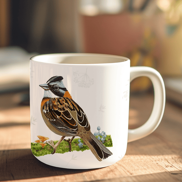 Tacita café Colección Pajaritos - Chincol 1