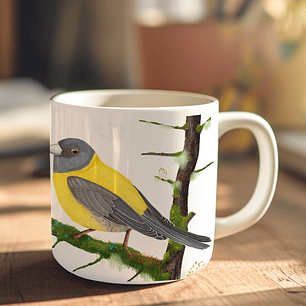 Tacita café Colección Pajaritos - Cometocino