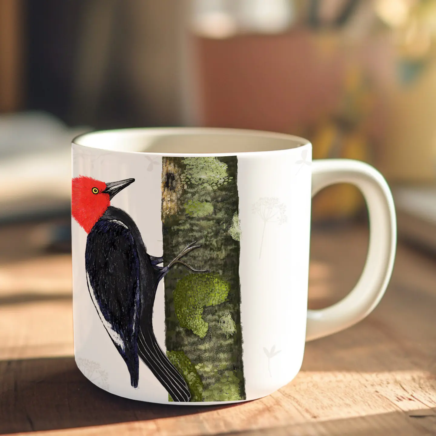 OFERTA! Tacita café Colección Pajaritos - Carpintero 1