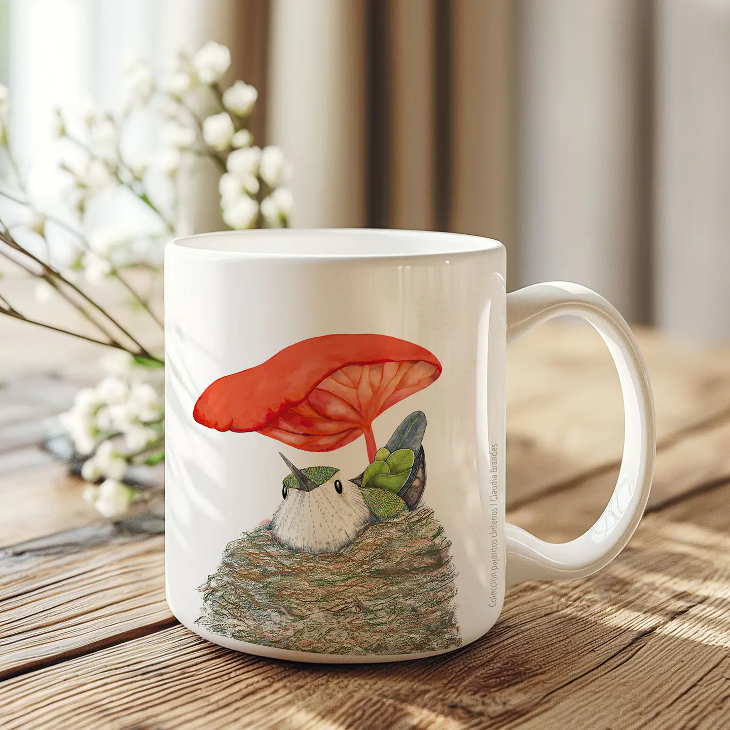 OFERTA! Tazón Colección Pajaritos - Picaflora 2