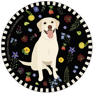 Set 6 posavasos Mascotas - Perros encantadores